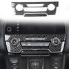 For Honda CRV 17-21 Carbon Fiber Sticker Central Control CD Button Frames