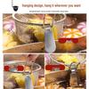 Stainless Steel Hot Pot Skimmer & Noodle Strainer with Hanging Edge
