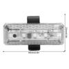 USB Charging   Taillight Cycling 5LED Light   Reflective Cycle Warning Lamp
