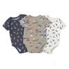 Newborn Cotton Short-Sleeve Bodysuit - Summer Print, Mix & Match