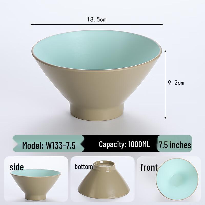Melamine Anti-Drop Noodle Bowl