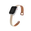 Pasek do smartwatcha dla Apple Watch Band 40mm 44mm 38mm 42mm dla iwatch serii SE 654321 kobieta skórzany pasek do zegarka wymiana opaski na nadgarstek