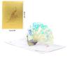 Handmade 3D Greeting Cards Cherry Blossom Basket Pop Up Card for Mother's Day Anniversary Valentine's Day Wedding Birthday Gifts