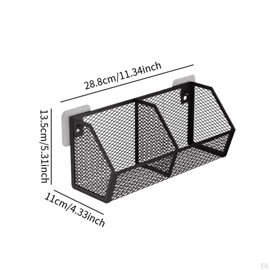 Grid Wall Baskets in Metal Wire for Fruit And Vegetable Storage