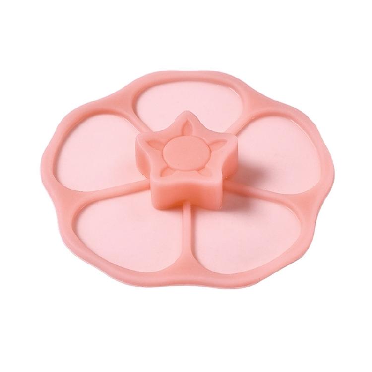 Flexible Silicone Mug Lid for Kitchen Offices Home Use Dust-proof Sun Flower Cups Cover For Indoor Outdoors