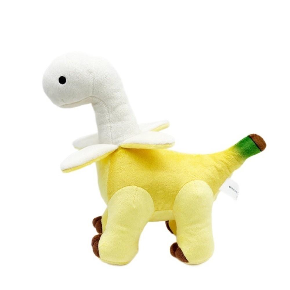 Soft Plush Toy Peeled Banana Stuffed Animals Kawaii Brontosaurus Plush Doll  Gift