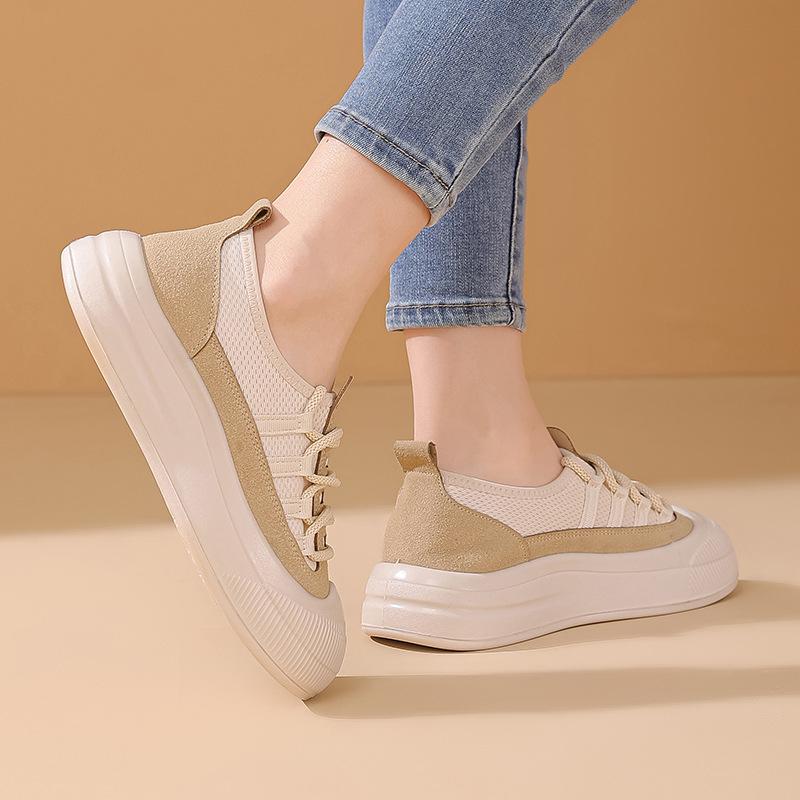 Sports Shoes Women's Shoes Single Shoes Spring and Summer New Products Soft Sole Breathable Comfortable Cloth Shoes Casual Shoes Girls Running Shoes
