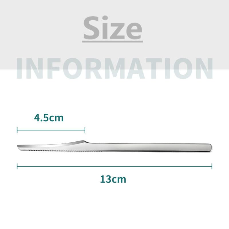 1pc Stainless Steel Pedicure Sharp Foot Foot Exfoliation Foot Care Tool Knife for Removing Dead Skin and Smoothing Heels Knife, Scraper, Tool,
