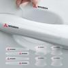 8pcs Car Door Handle Stickers Transparent Protector Film For Mitsubishi Mirage G4 DV5