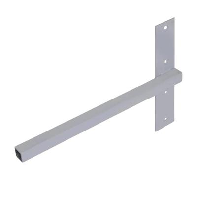 Tatekana Regal Wohnung Ständer Einlage Verstärktes Metall Quadratisch Professionell Innen Made in Japan Halterung, Halterung, Beschlag, Rohr, 19x19mm, Stahl, Grau,