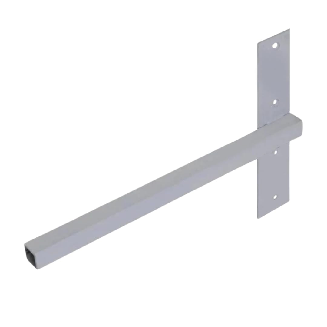 

Tatekana Shelf Apartment Stud Inlay Reinforced Metal Square Professional Interior Made in Japan Bracket, Bracket, Fitting, Pipe, 19x19mm, Steel, Gray,