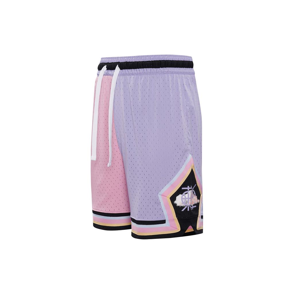 Jordan Quick-Dry Sports Shorts Men Bottoms Ice-Purple Lilac FD6551-538