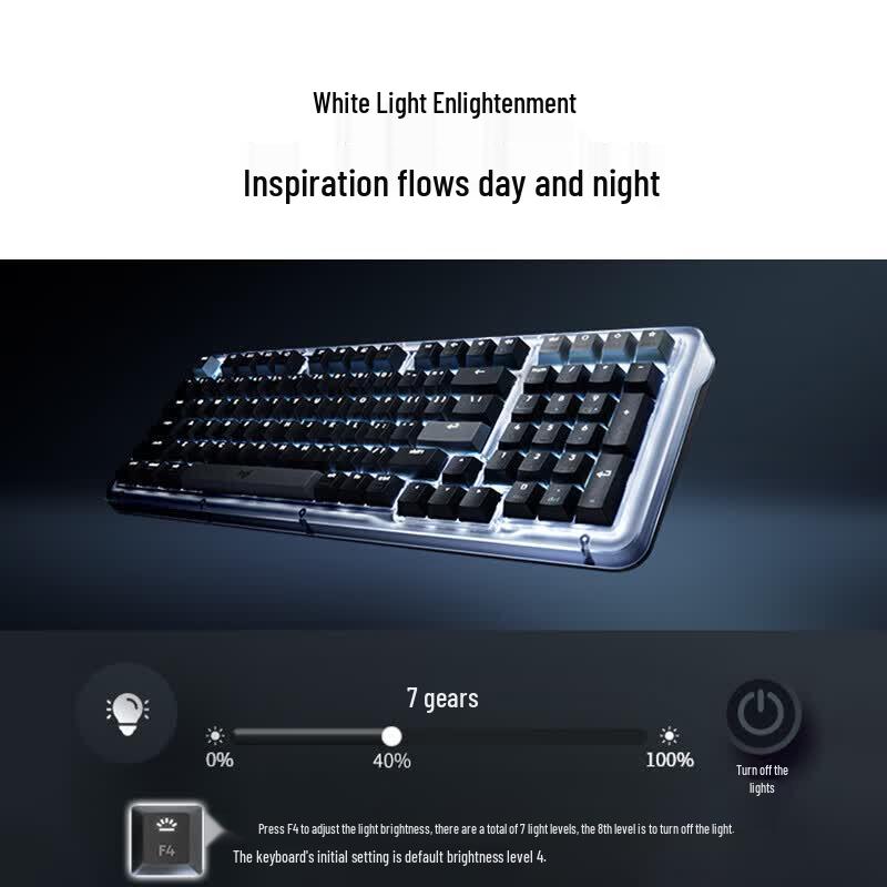 Logitech ALTO KEYSK98M Custom Wireless Mechanical Keyboard
