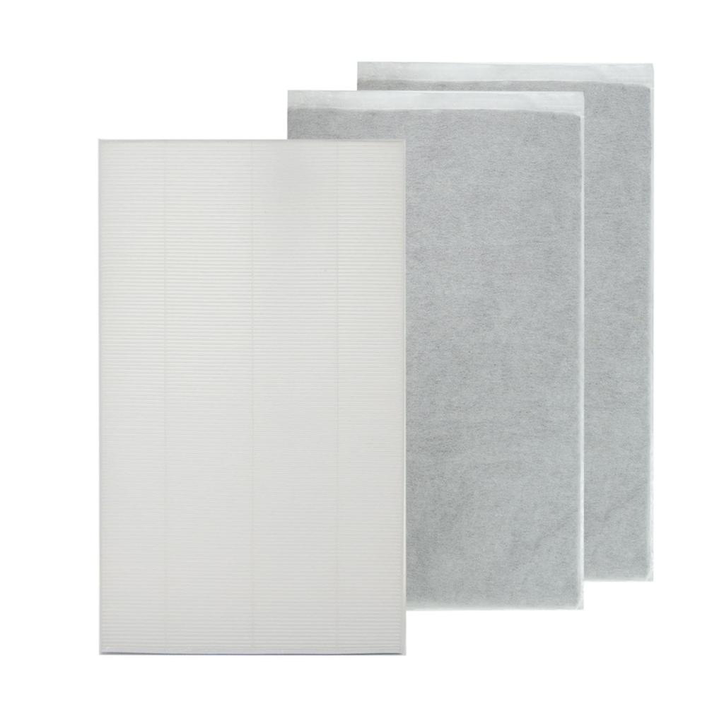 PUREBURG Replacement Filter with IRIS OHYAMA Humidifying Air HEPA Dust Collection Filter Activated Carbon Filter RHF-401TF RHF-401HF (Compatible