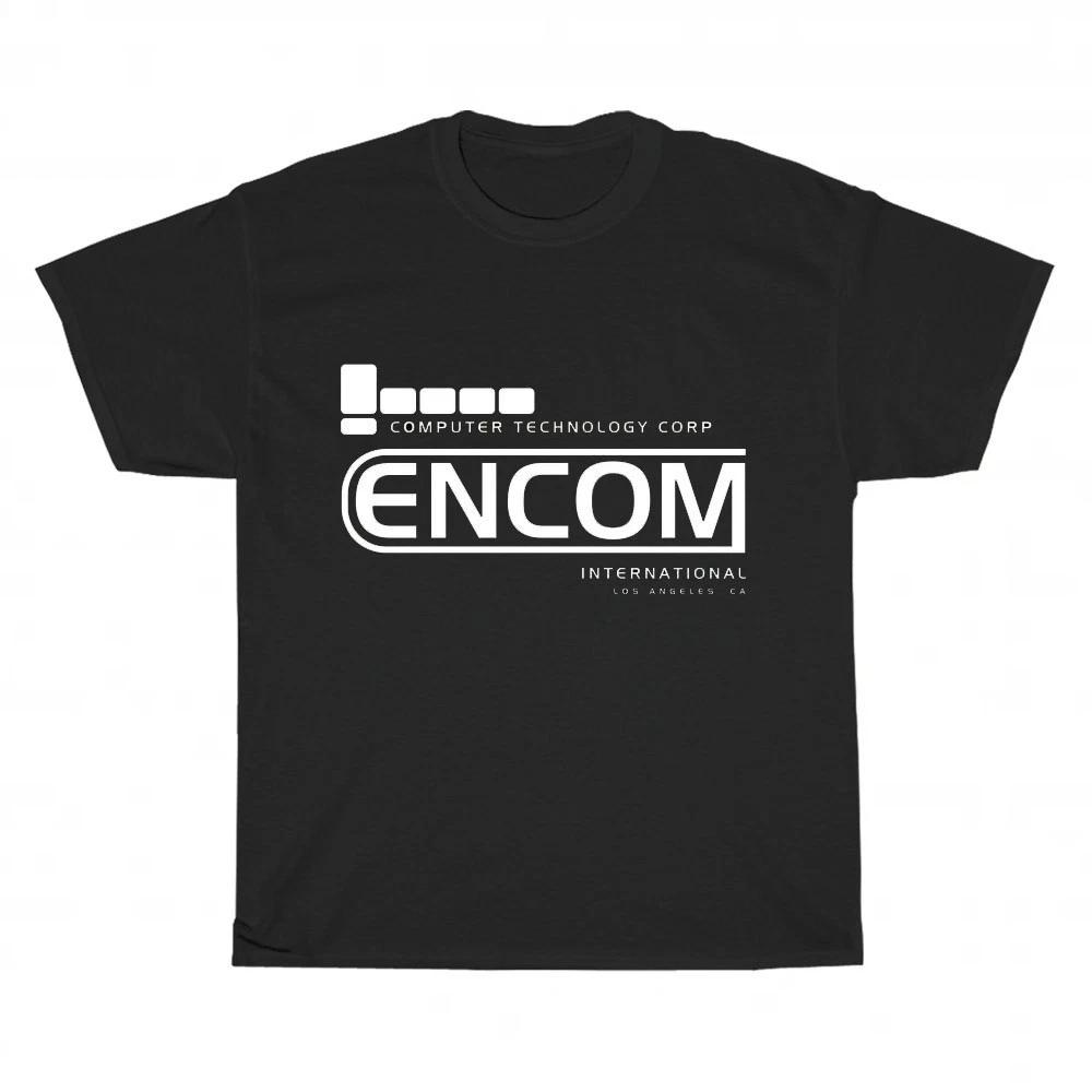 New Encom International Logo Unisex T-Shirt Funny Size S to 5XL M