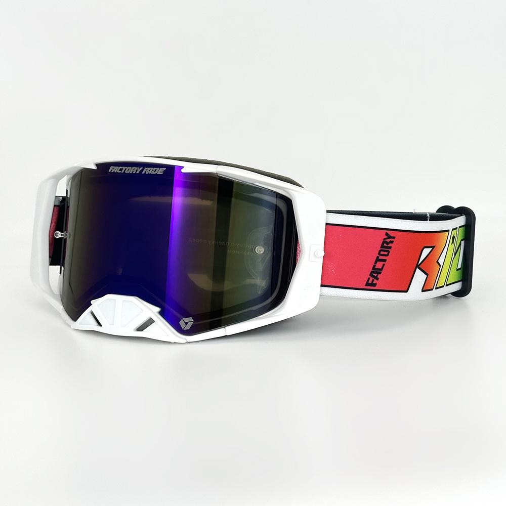 UV400 Protect Motocross Goggles Motocycle Glasses, Windproof Dirt Bike Sunglasses, Off-Road ATV MTB Racing Eyewear for Unisex