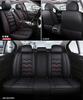 Universal Luxury Breathable Wear-resistant PU Leather 6D Car-styling Auto Car Seat Covers With Headrest Lumbar Pillow