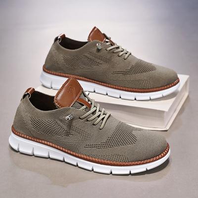 Mesh Shoes Men's Spring New Men's Shoes Trendy Versatile Sports Shoes Men's Casual Work Shoes Men's Trendy Shoes