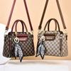 Chic Quilted Bucket Bag For Women Spacious And Stylish Pu Tote With Versatile Design