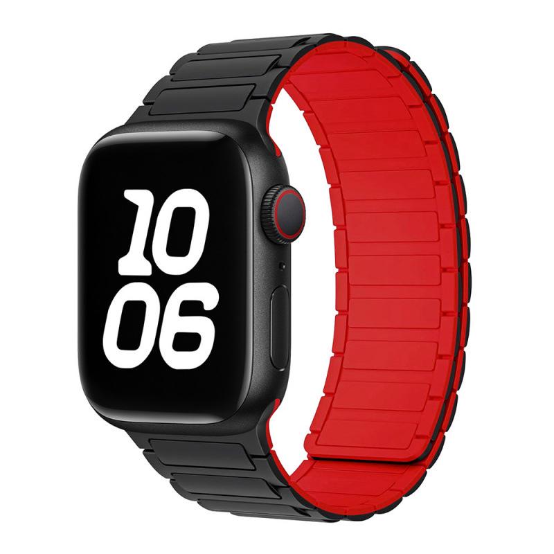 Zhang Jingyi Magnetisches Silikonarmband für Apple Watch S9/8/iWatch10 Ultra