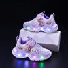 2025 Spring/Autumn LED Light-Up Girls' Princess Sports Shoes