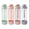 Water bottle new gradual change color plastic cup large capacity high temperature direct drinking cup portable sports kettle portable plastic water