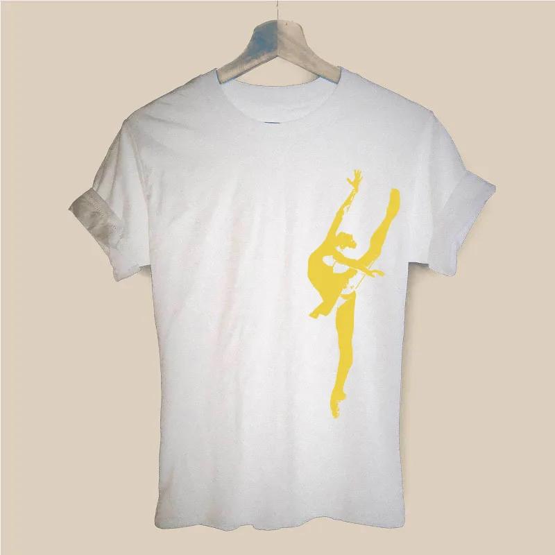 Ballet Dancer Harajuku T Shirt Funny Tshirt Women Clothing Casual Short Sleeve Tops Tees