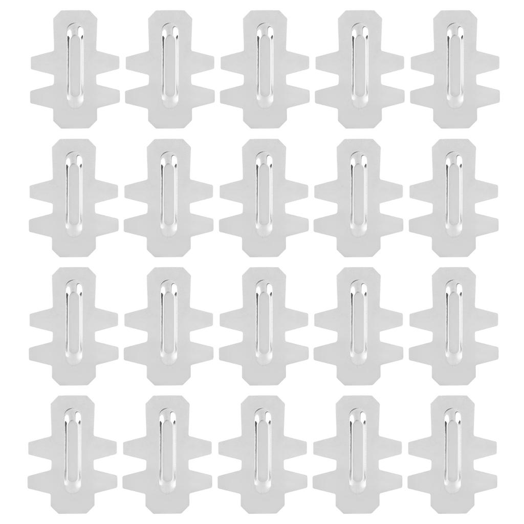 20 Stück Edelstahl Kaninchenkäfig Türhaken Karten Zubehör Käfig Zubehör Zucht Ausrüstung