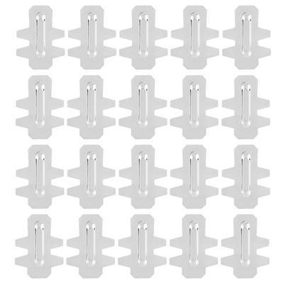 20Pcs Stainless Steel Rabbit Cage Door Hook Card Accessory Cage Hardware Breeding Equipment