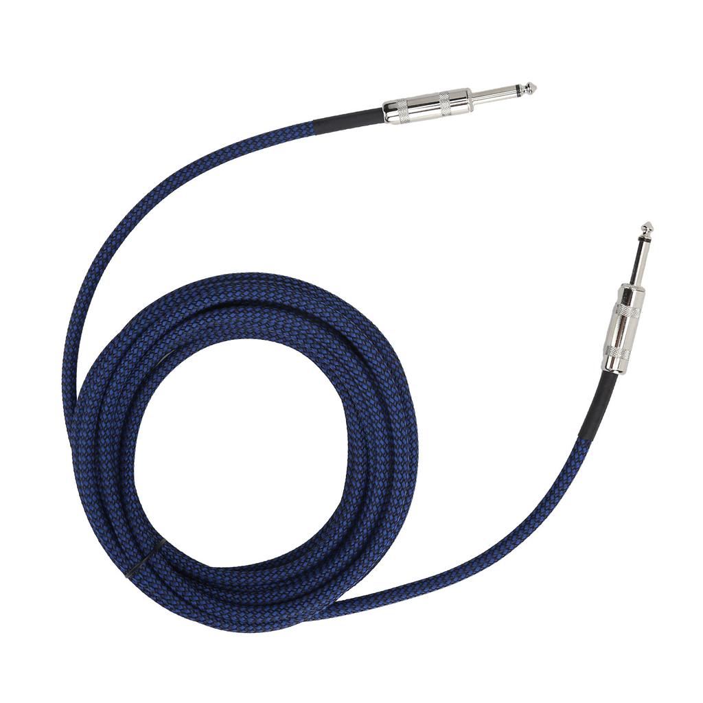 JORINDO 6.35mm Guitar Cable Low Noise Musical Instrument Amp Cord 1 4in 6m   19.7ft