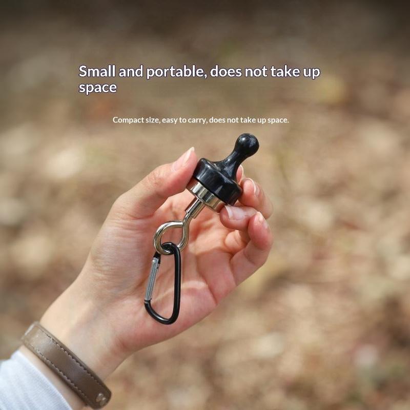 Camping Magnetic Hook Strong Suction Separable Outdoor Tent Canopy Carabiner Magnet Hanger Hiking Camping Accessories