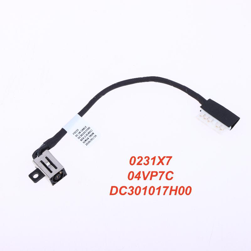 1Pcs DC Power Jack Cable Laptop Parts For Inspiron 15 3501 3502 3505 3509 3511 3520 3521 3525 3530 3515 5593 5594 14 5493 0231X7
