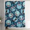 Pokemon Characters Cartoon Squirtle Shower Curtain For Bathroom Decor Lightweight Shower Curtains Sets 60X72 Inch With Hooks