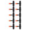 10Pcs Garden Tee with Adjustable Misting Nozzle for 8/12 Tube Irrigation Accessories