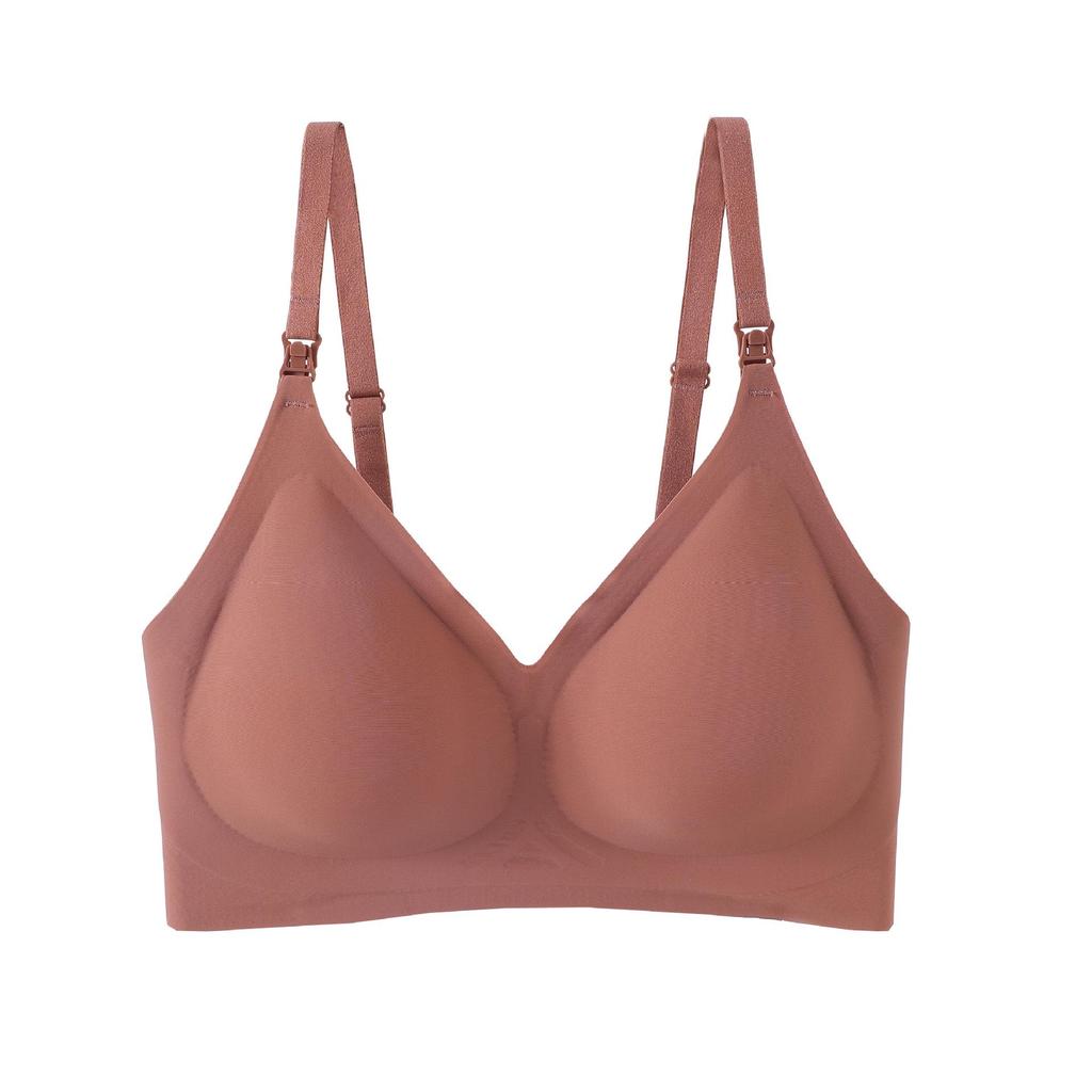 Nahtloses Push-Up Stilltanktop Umstands-BH - Bügellos, Vorderverschluss, Übergröße, Postpartal