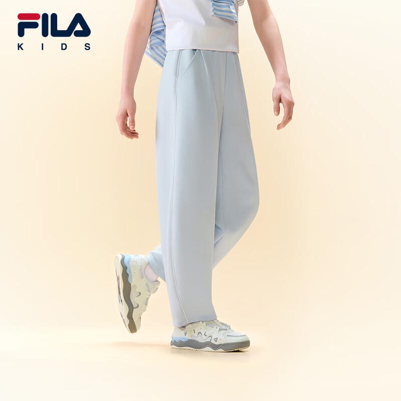 FILA Kids Girls' Sporty Knit Curved Pants