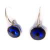 Les Trésors De Lily [J6808] - Sapphire Blue 'Sissi' Designer Earrings