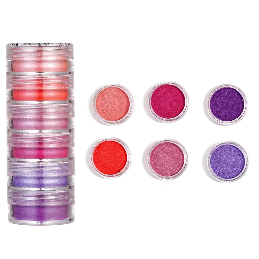 6Colors/Set Pearl Powder Pigment Resin Mold Colorant Dye Pearlescent Epoxy Resin Pigment for DIY Epoxy Resin Crafts Supplies