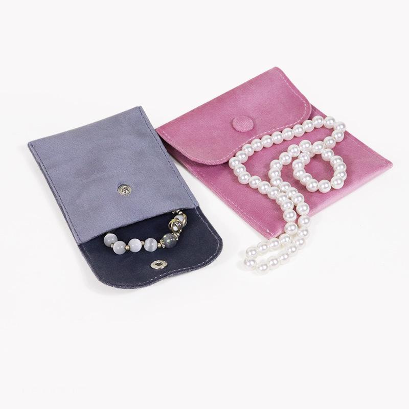 Thickened Jewelry Snap Bag - Small Cloth Bracelet & Storage Bag
