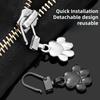 4-Pack Metal Cat-Claw Zipper Pulls—Removable Replacement Parts for Clothing, Luggage, and Jackets—The Ultimate Repair Tool