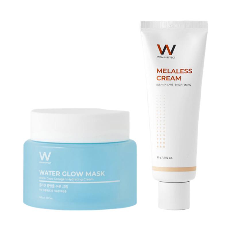 

WONJIN EFFECT Крем для догляду за пігментними плямами 80 г + Крем Aqua Drop 100 г Дуетний набір