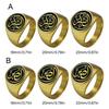 Stainless Steel Intelligent Rings With Waterproof Design And Multilingual Quran Verses For Daily Spiritual Inspiration