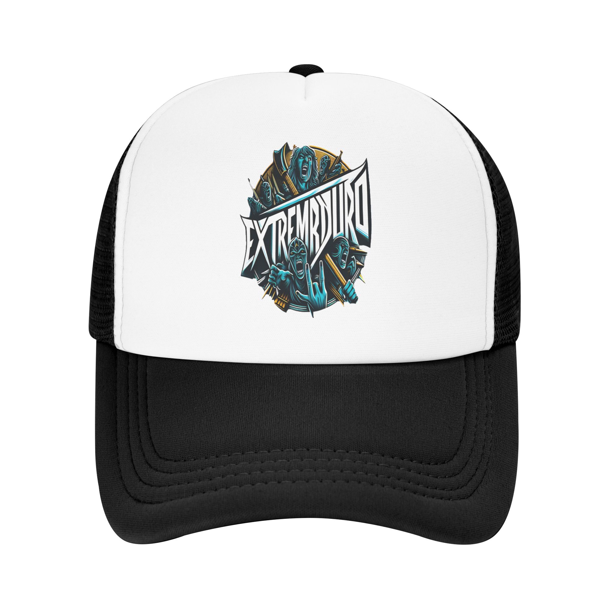

Extremoduro Mesh Sun Hats Running Hippie Wholesale Baseball Caps Women Men Fashion Design Trucker Hat One Size