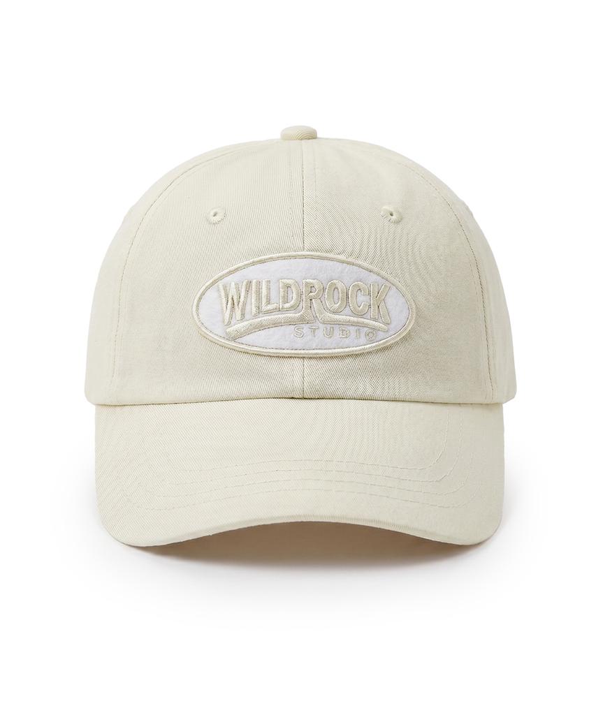 WILDROCK Wild Studio Emblem Ball Cap_Cream