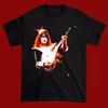 Men's and Women's T-shirts Ace Frehley Musician Guitar Short Sleeve Unisex T Shirt