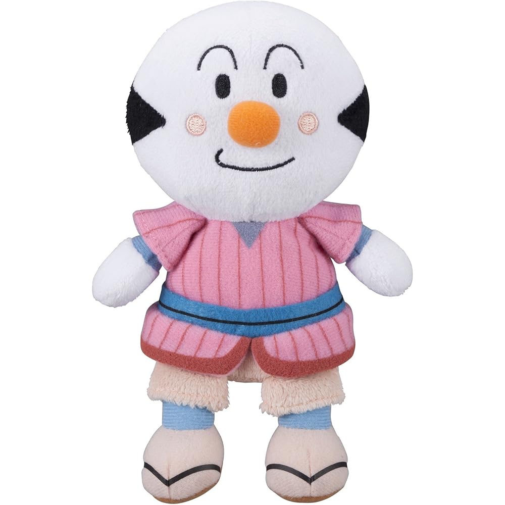 Sega Toys Anpanman Puri Chii Beans S Plus Plush Toy Comusubiman 20cm