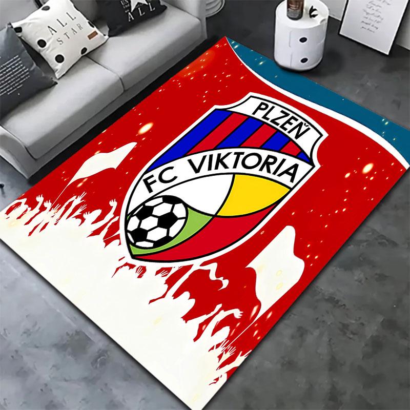 FC Viktoria Plzen Carpet Rug for Living Room Bedroom Home Sofa Decoration,Kids Play Non-slip Floor Mat