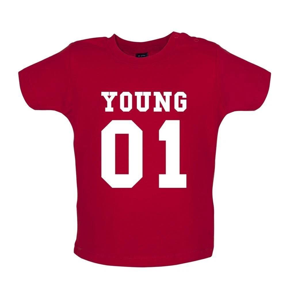 

Jung 01 -Baby Kids Boys Girls Unisex T-Shirt / Romper Tees Top- Singer Song Love Fan Messy Concert Gig 100