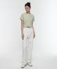 Woman Women'S Wide Denim Pants [Cream]