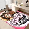 Custom Name Grease Printed Carpet, for Office Chair Living Room Bedroom Kitchen Room Decor Gifts.